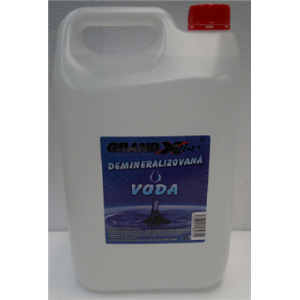 Voda demineralizovaná Grand X 5L